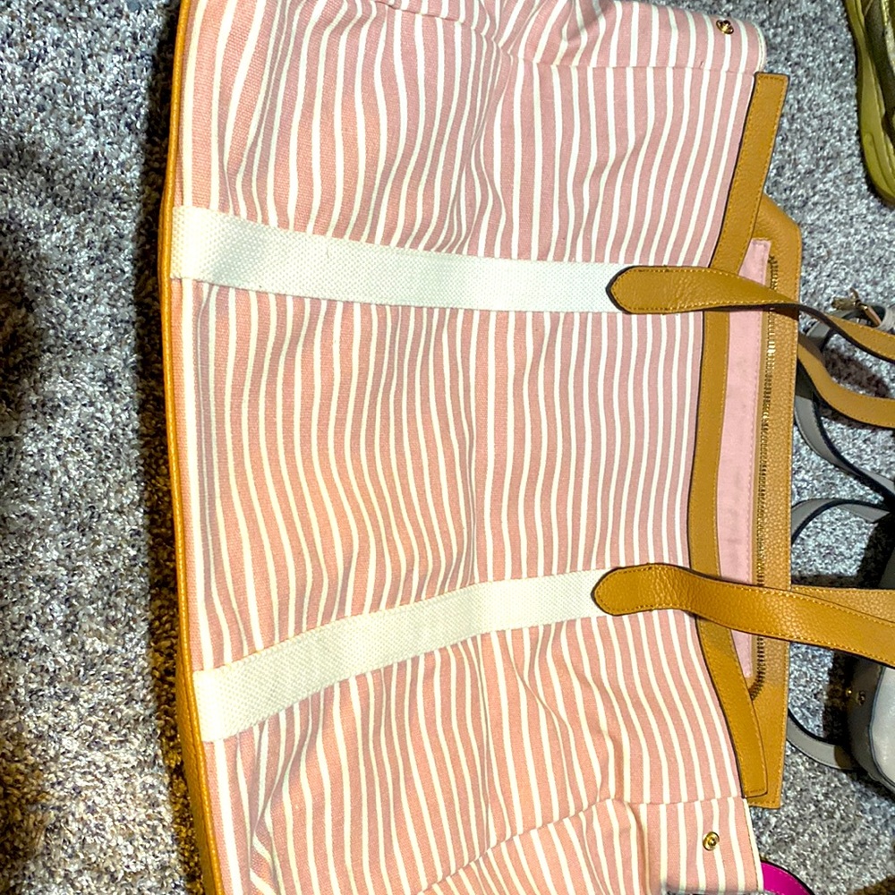 Blush pink tote